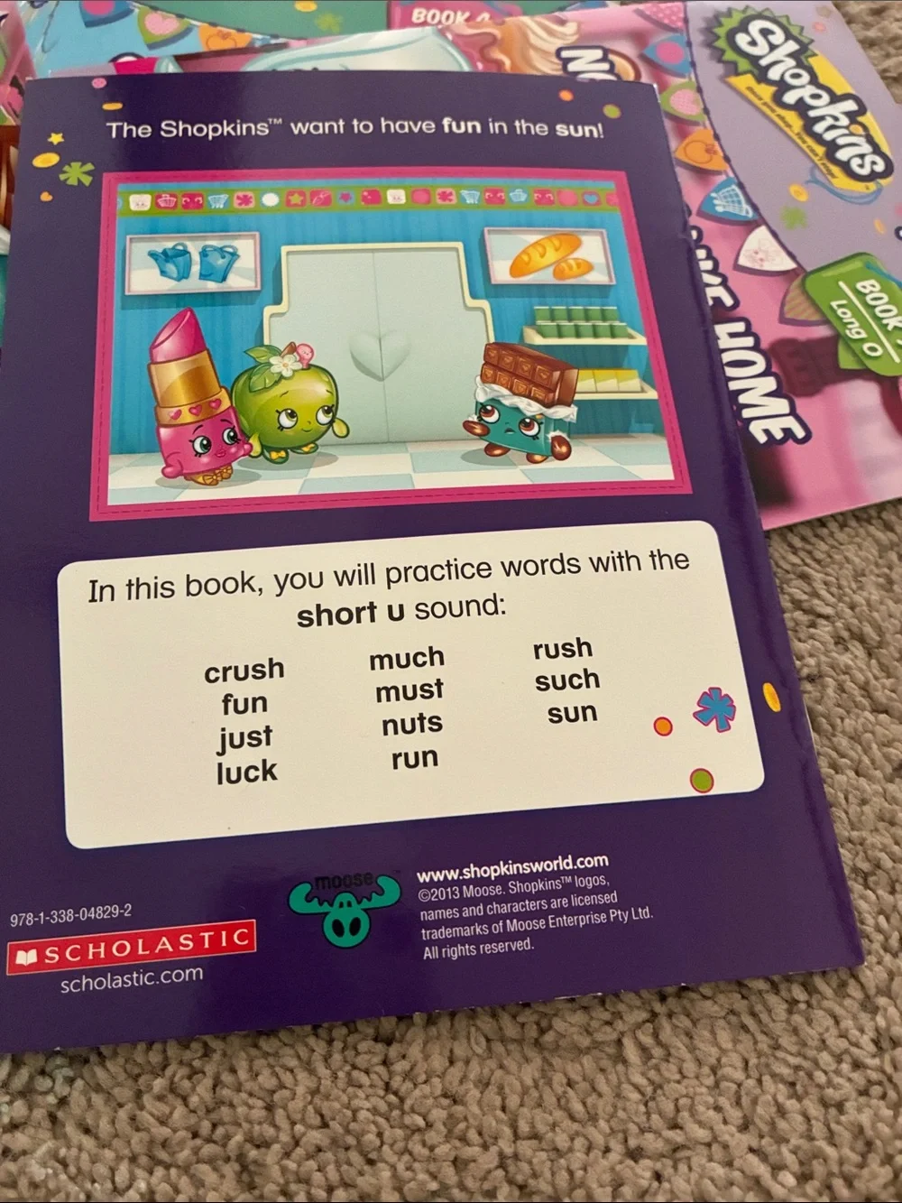 Scholastic Shopkins Phonics Set - Pink, Blue, Green